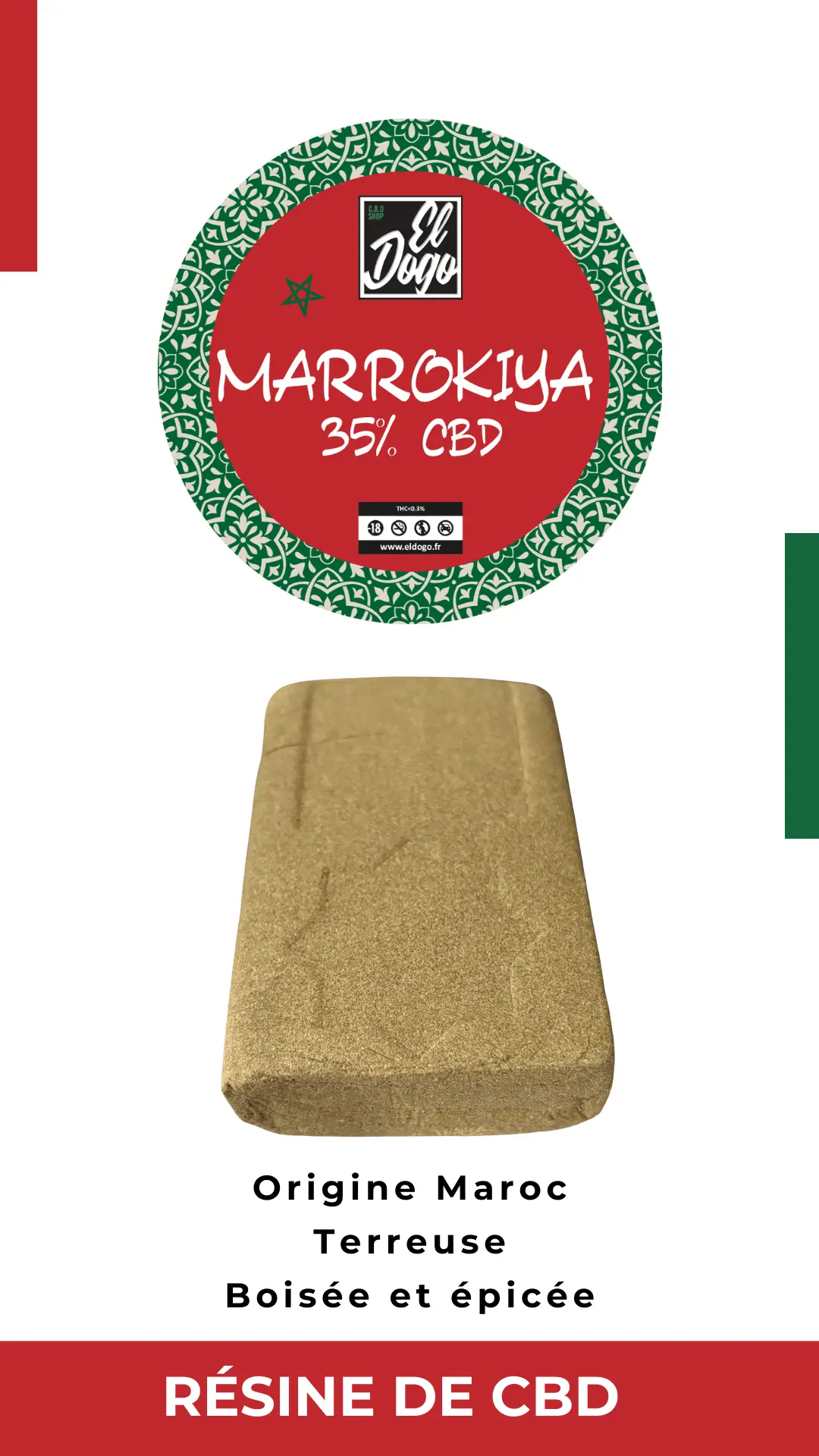 Resine CBD Marrokiya El Dogo