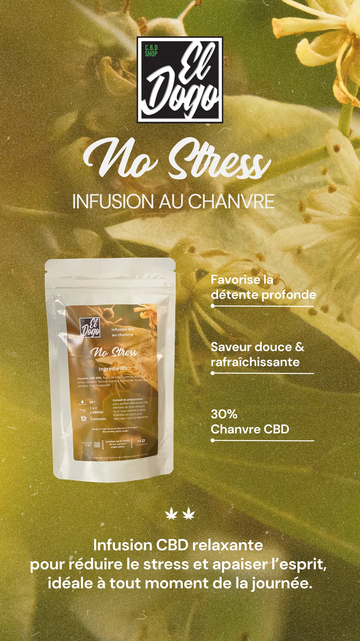 Infusion CBD No Stress