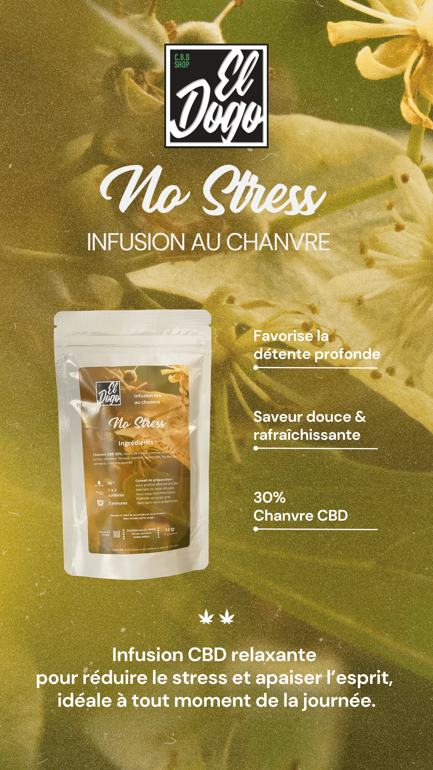 Infusion CBD No Stress