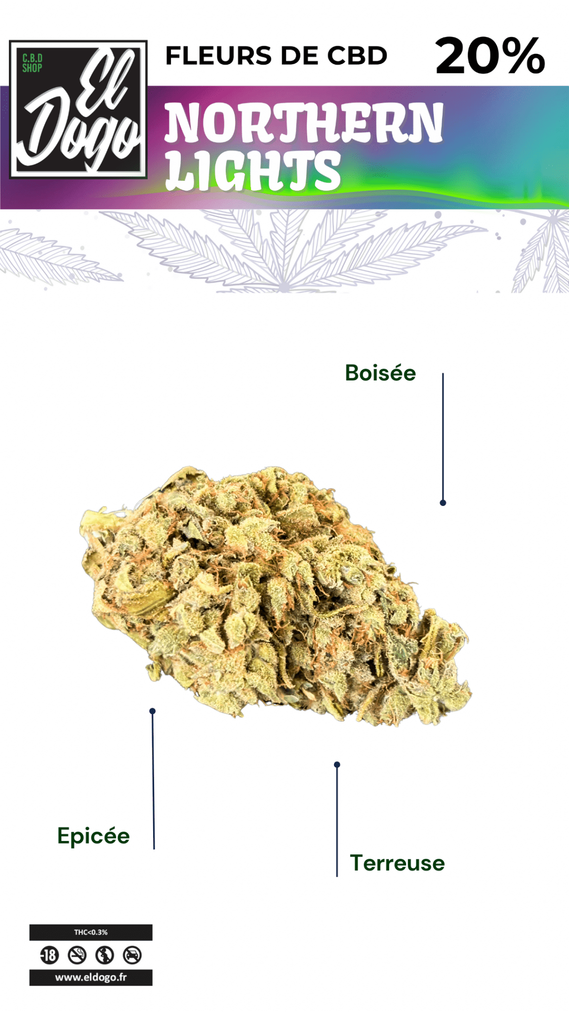 Northern Lights CBD 20%