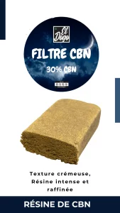 Resine CBD Filtre CBN El Dogo