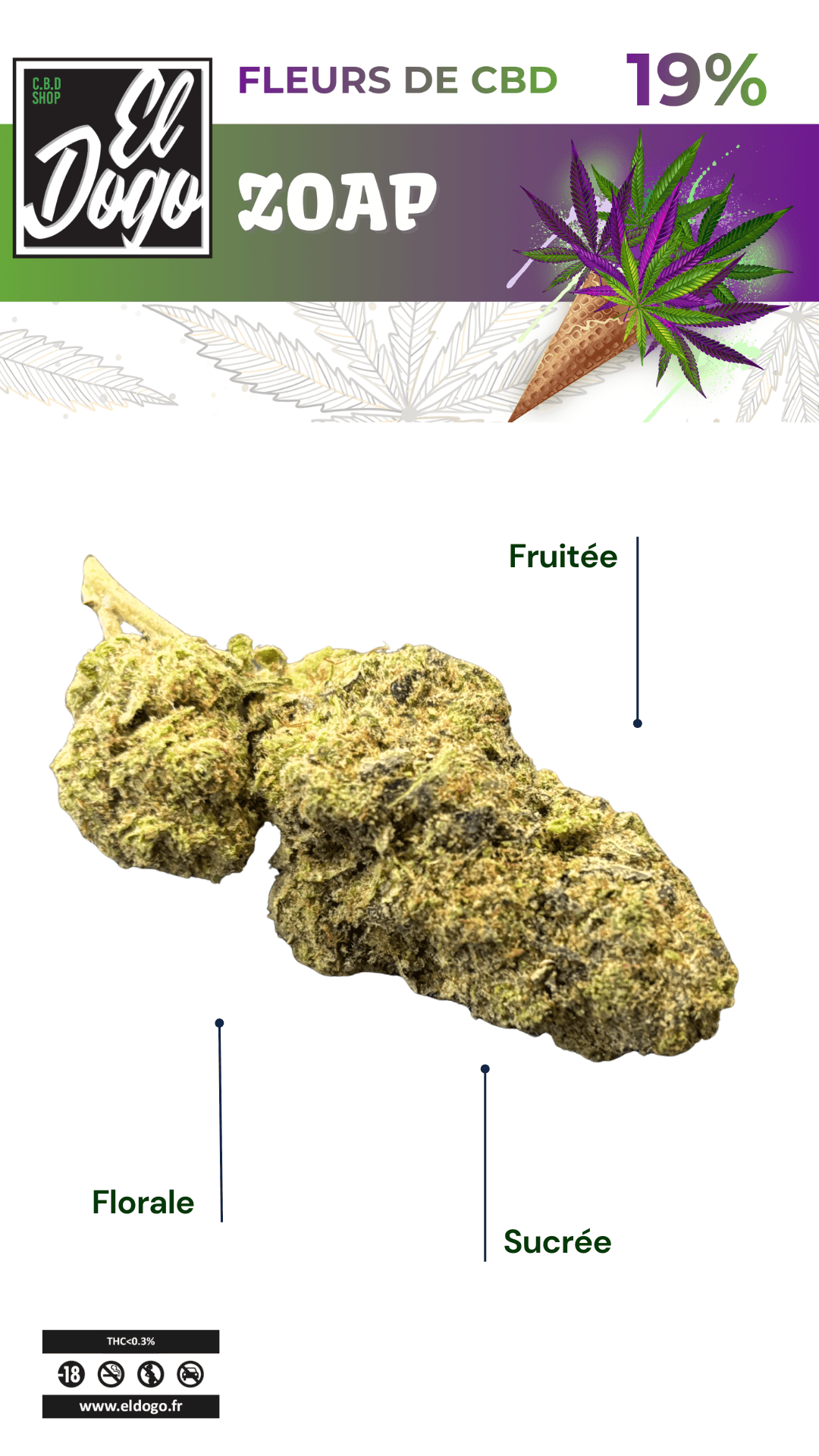 Fleurs cbd dos si dos